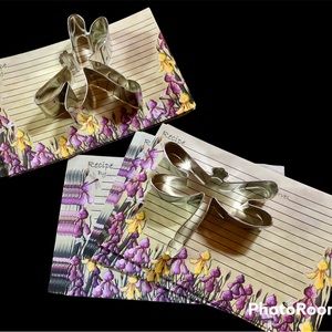 dragonfly recipe card, cookie cutter, gift set
